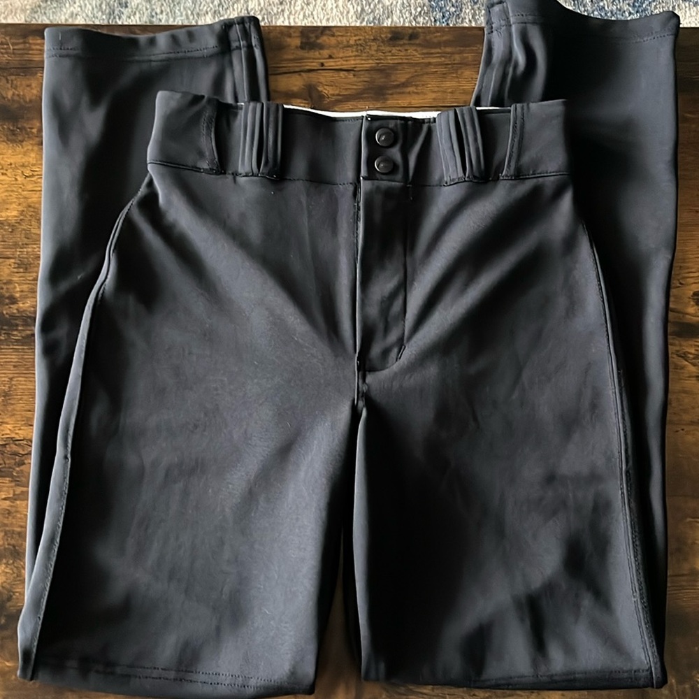 Black Baseball Pants